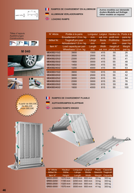 CATALOGUE 2014-RAMPES DE CHARGEMENT ALU