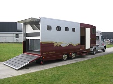 van americain pour chevaux